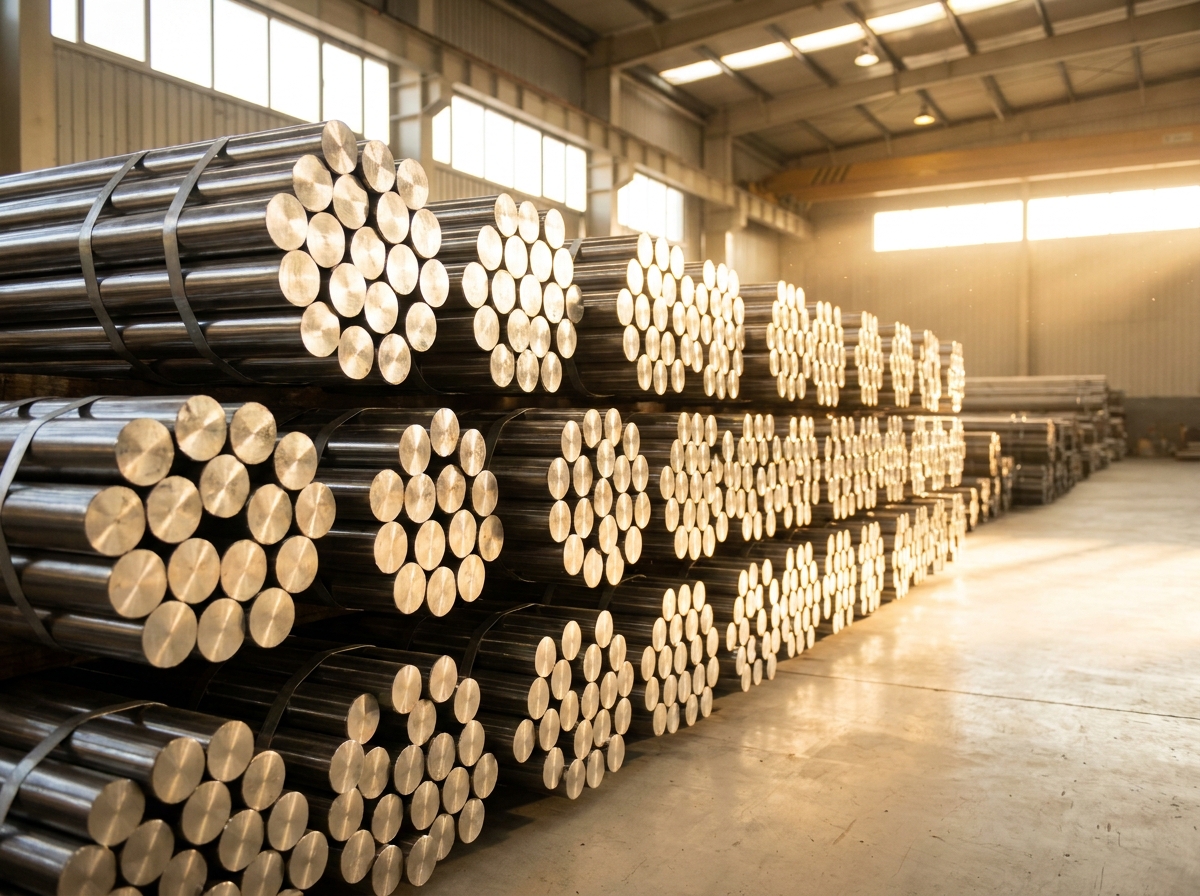 Round steel bars
